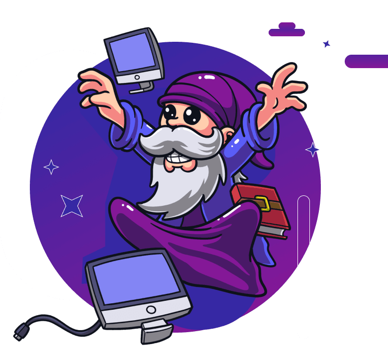 wizard header illustration